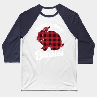 Just a boy who loves Bunnies Baseball T-Shirt